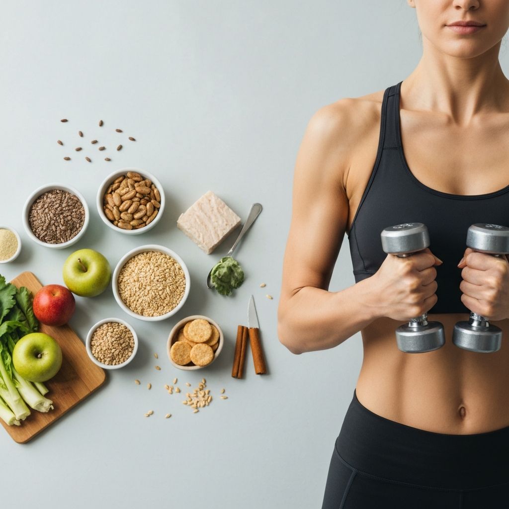 Fitness und ausgewogene Ernährung für Energiebilanz